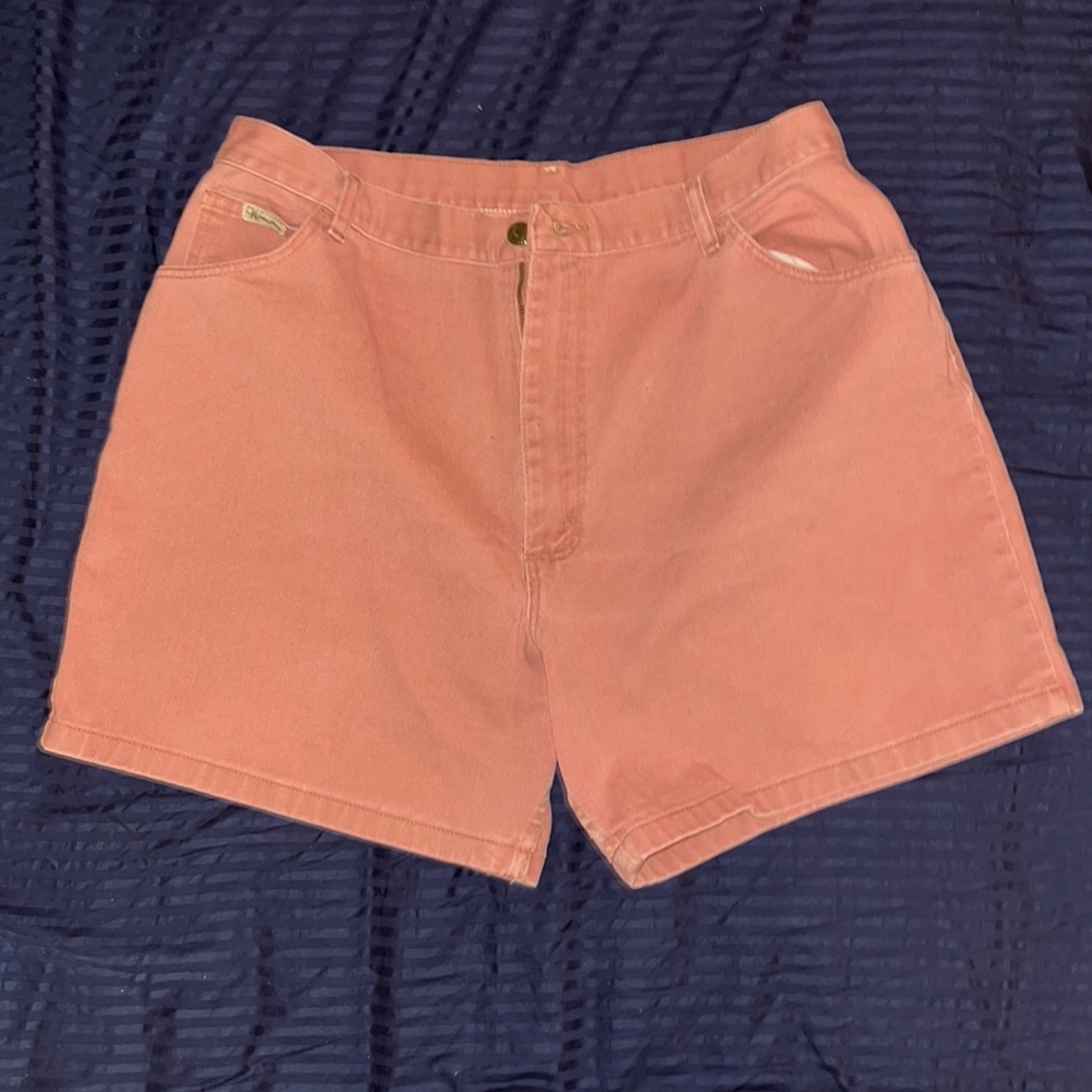 Vintage Wrangler high waisted mom shorts